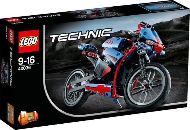 LEGO Bouwstenen 0000-1000 Technic Straatmotor (42036), huren vanaf €3,00/week
