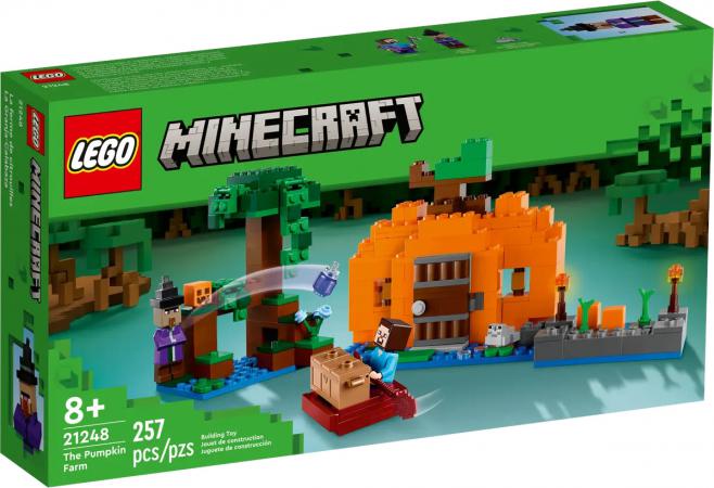LEGO Bouwstenen 0000-1000 Minecraft De pompoenboerderij (21248), huren vanaf €3,25/week