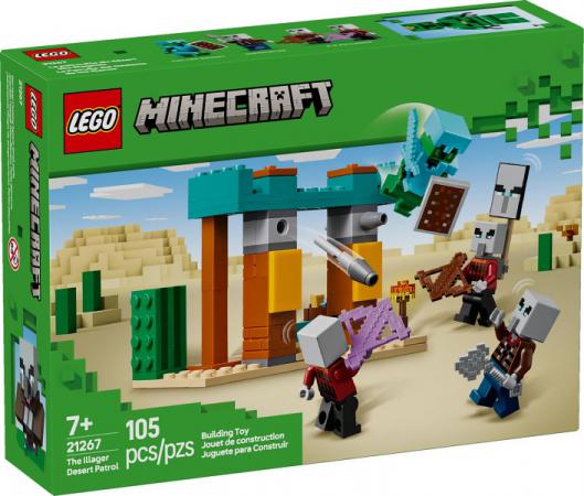 LEGO Bouwstenen 0000-1000 Minecraft De Illagers in de woestijn - 21267-NEW (21267), huren vanaf €2,25/week