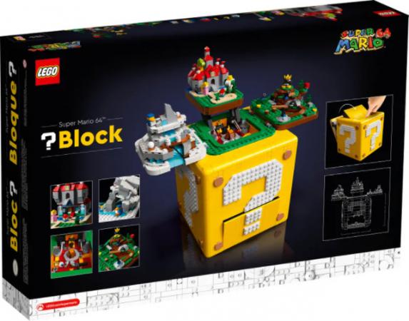LEGO Bouwstenen 2000-3000 Super Mario 64 vraagtekenblok - 71395B (71395B) — 2.064 stukjes, huren vanaf €10,75/week