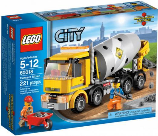 LEGO City Cementvrachtwagen (60018), huren vanaf €1,00/week