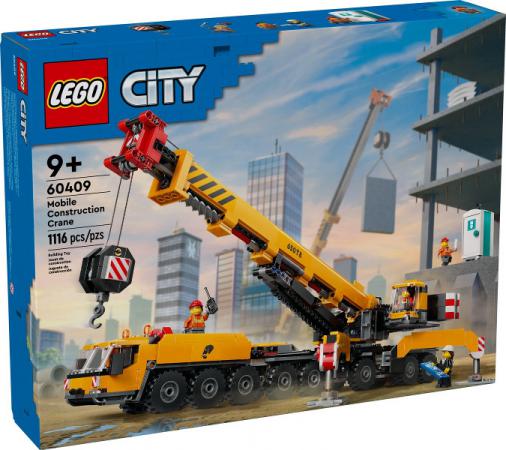 LEGO City Gele mobiele bouwkraan - 60409-NEW (60409), huren vanaf €6,75/week