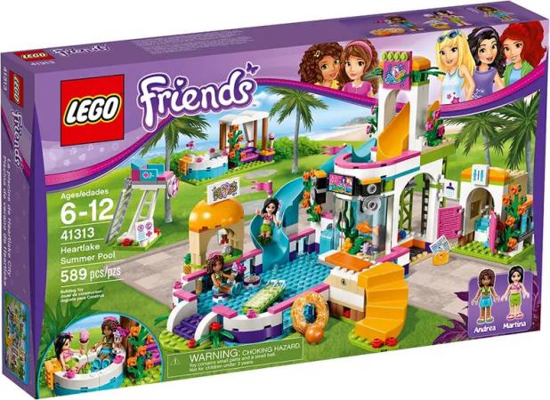 LEGO Friends Heartlake zwembad (41313), huren vanaf €3,00/week