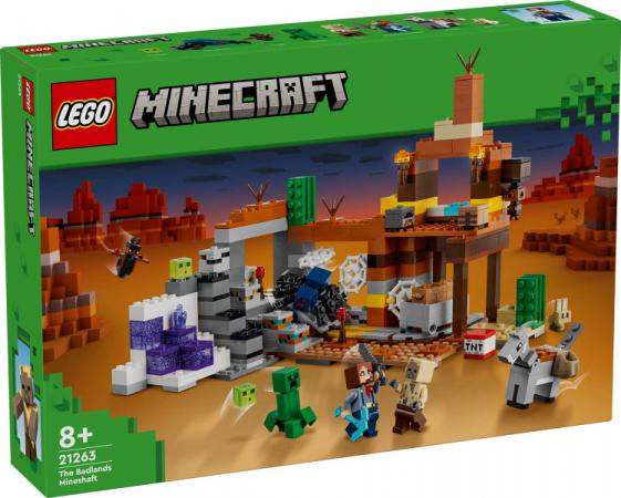 LEGO Bouwstenen 0000-1000 Minecraft De woestenijmijnschacht - 21263-NEW (21263) — 538 stukjes, huren vanaf €4,00/week