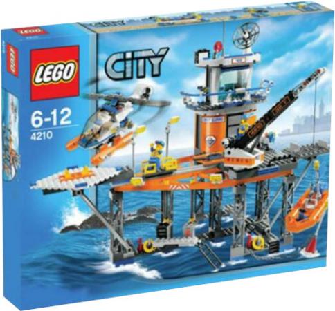 LEGO City Coast Guard Platform (4210), huren vanaf €4,25/week