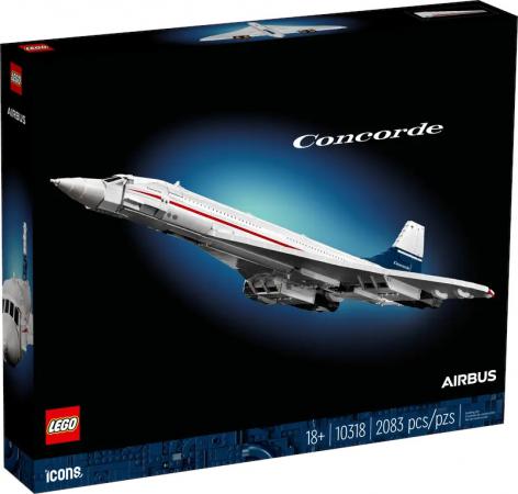 LEGO Bouwstenen 2000-3000 Icons Concorde (10318), huren vanaf €11,75/week